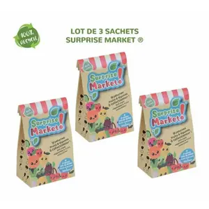 Set of 3 plush toys Jemini Surprise Market image-3