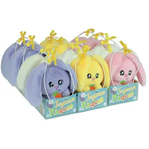 Plush Jemini Paques Lapin carotte image-0