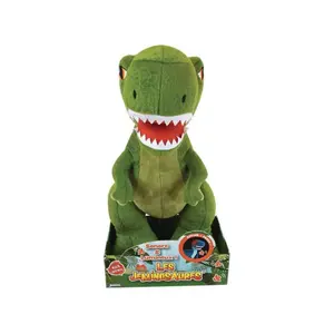Peluche sonore lumineuse Jemini Les Jeminosaures Tyrannosaurus image-0