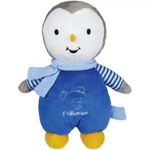 Toy stuffed animal with a rattle Jemini T'choupi baby image-2