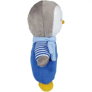 Toy stuffed animal with a rattle Jemini T'choupi baby image-3