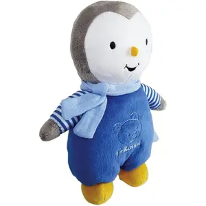 Toy stuffed animal with a rattle Jemini T'choupi baby image-4