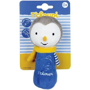Squeaky stuffed toy Jemini T'choupi baby image-0