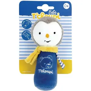 Squeaky stuffed toy Jemini T'choupi baby image-1