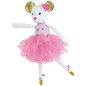 White mouse plush girl Jemini Opera image-4