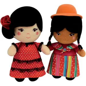 Plush, Spanish and Peruvian girl Jemini image-0