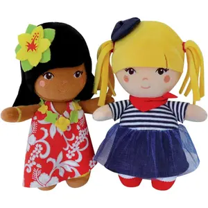 Girl doll Jemini La Parisienne et L'hawaienne (x2) image-0