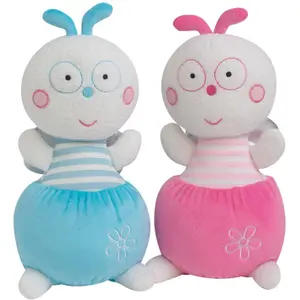 Pastel firefly plush Jemini Luminou 30 cm image-0