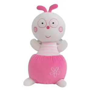 Pastel firefly plush Jemini Luminou 30 cm image-1