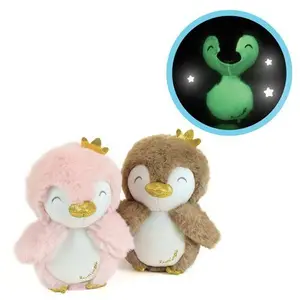 Plüschtier 2 sortiert Pinguin Jemini Luminou Manchot 14 cm image-0