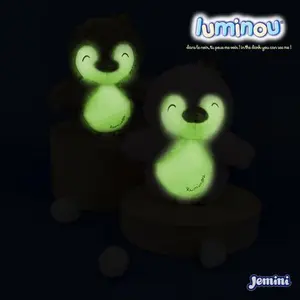 Plüschtier 2 sortiert Pinguin Jemini Luminou Manchot 14 cm image-3