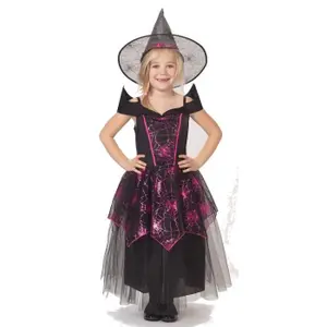 Kleid mit Hut Jemini Halloween 5-7 ans image-0