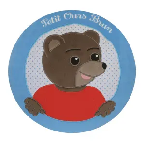 Children's cushion Jemini Petit Ours Brun image-0