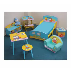 Children's slate storage stool Jemini T'choupi image-2