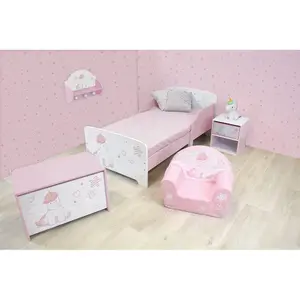 Children's wooden toy box Jemini Licorne image-1