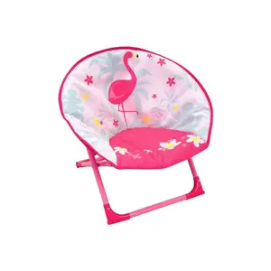 Opklapbaar kinderzitje op de maan Jemini Flamingo image-0