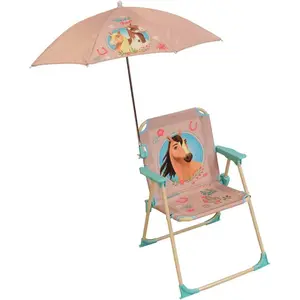 Folding chair with children's parasol Jemini Spirit image-0