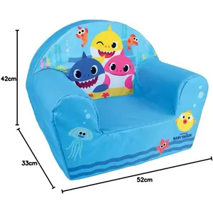 Children's armchair Jemini Baby Shark Club image-2