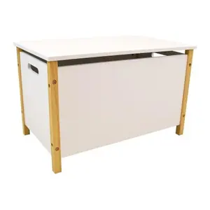 Coffre à jouets en bois enfant Fun House Scandiwood image-0