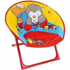 Children's folding moon seat Jemini T'choupi image-0