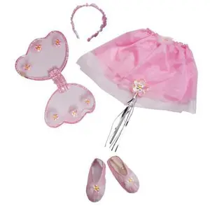 Fairy girl costume accessory set Jemini image-2