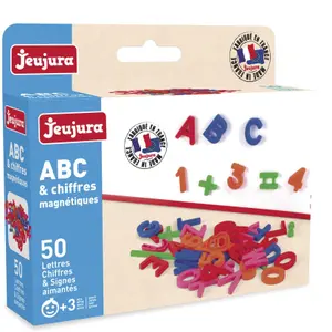 Set of 50 capital letters and numbers Jeujura image-1
