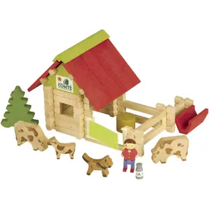 70-piece farm building set Jeujura image-1