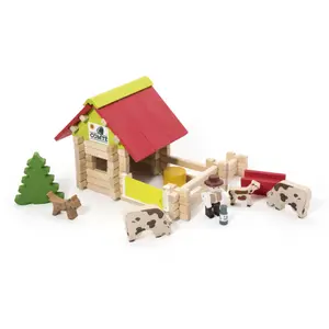70-piece farm building set Jeujura image-2