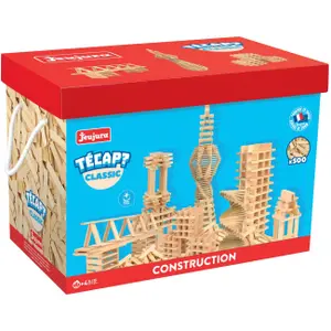 Confezione da 500 blocchi da costruzione classici tecap Jeujura