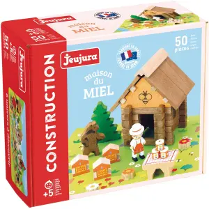 Honey house building set 50 pieces Jeujura image-0