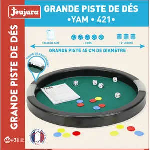 Large dice board games Jeujura GDE YAM 421 image-0