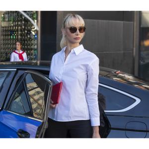 Women's poplin shirt JHK image-3