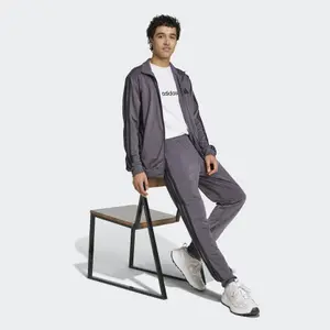 Giacca sportiva con chiusura a metà zip adidas 3-Stripes image-5