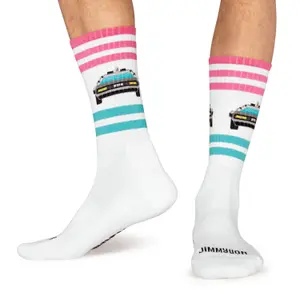 Football Socks Jimmy Lion Athletic Delorean image-1