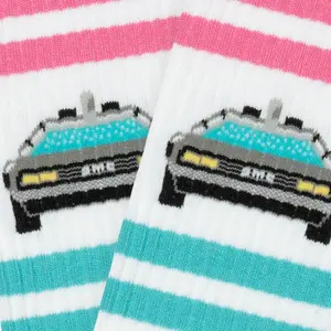Football Socks Jimmy Lion Athletic Delorean image-3
