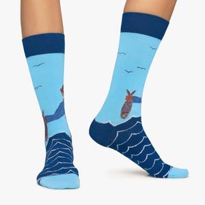 Football Socks Jimmy Lion The Fisherman image-2