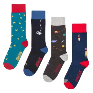 Football Socks Jimmy Lion Galaxy (x4) image-0