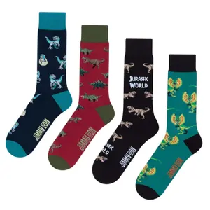 Football Socks Jimmy Lion Jurassic World (x4) image-0