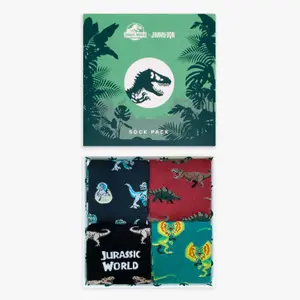 Football Socks Jimmy Lion Jurassic World (x4) image-1