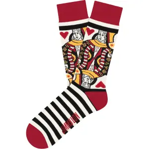 Football Socks Jimmy Lion Queen of Hearts image-0
