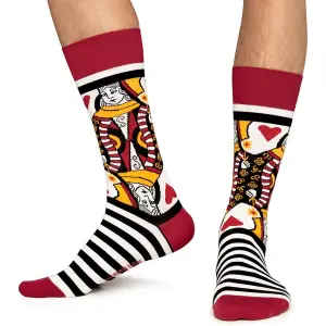 Football Socks Jimmy Lion Queen of Hearts image-2