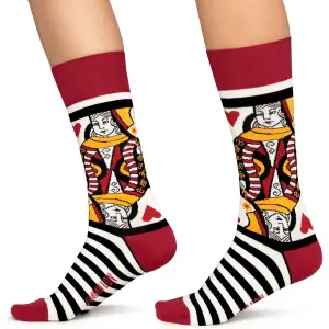 Football Socks Jimmy Lion Queen of Hearts image-1