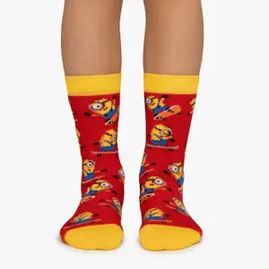 Children's socks Jimmy Lion Minions Skaters image-1