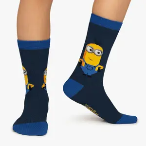 Children's socks Jimmy Lion Minions Hello image-0