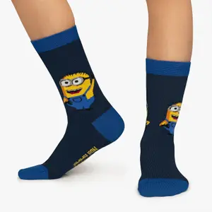 Children's socks Jimmy Lion Minions Hello image-1
