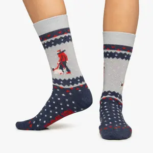 Football Socks Jimmy Lion Winter New Yorkers image-1