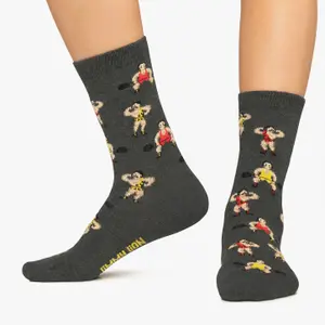 Baby socks Jimmy Lion Strong Man image-2