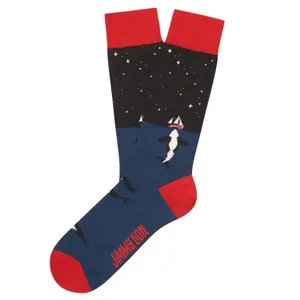 Calcetines Jimmy Lion Sailing at night image-0