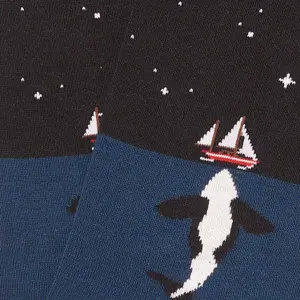 Calcetines Jimmy Lion Sailing at night image-3