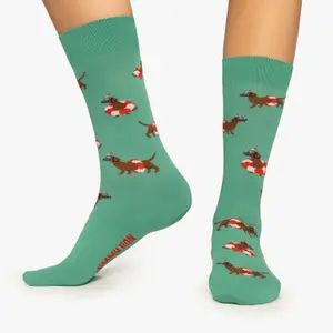 Football Socks Jimmy Lion Lifeguard Dog image-2